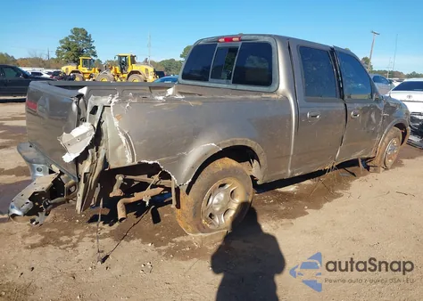 2002 Ford F-150 Lariat/Xlt from USA, damaged, VIN 1FTRW07L32KB59706